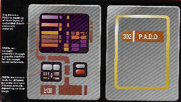 Front and Back of a PADD